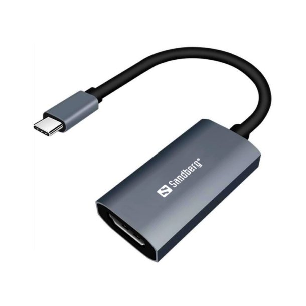 Sandberg HDMI Capture Link to USB-C - sort