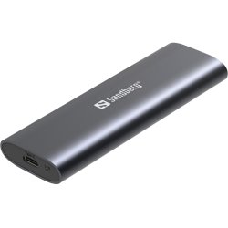 Sandberg - USB 3.2 Case for M.2+NVMe SSD - 1 - M.2 - 2 TB - 3.2 Gen 2 (3.1 Gen 2) - USB Type-C - Female