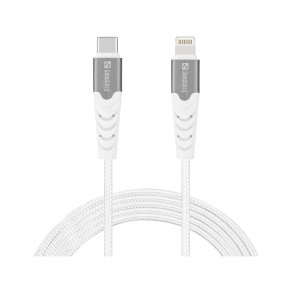 Sandberg USB-C til Lightning MFI-kabel 2 meter PRO - hvid