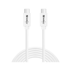 Sandberg USB-C til USB-C kabel 3.2 Gen2 - 100W, 2 meter