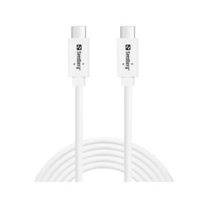 Sandberg USB-C til USB-C kabel 3.2 Gen2 - 100W, 2 meter