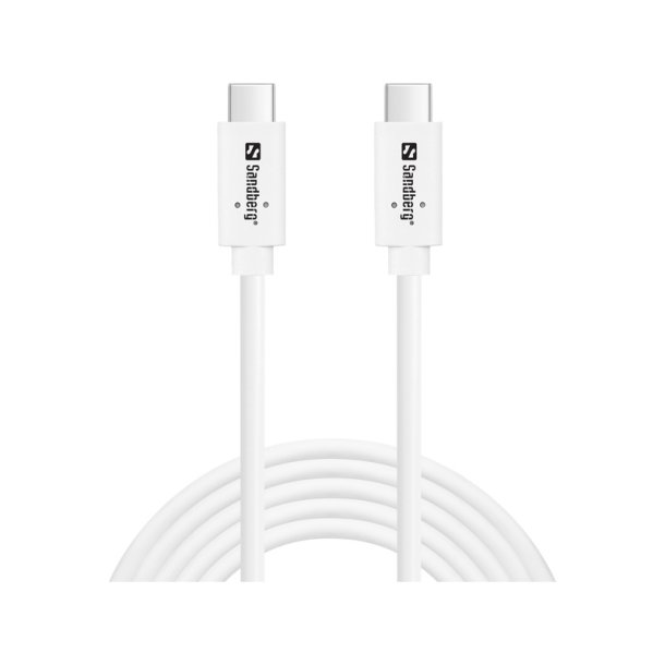 Sandberg USB-C til USB-C kabel 3.2 Gen2 - 100W, 2 meter
