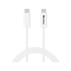 Sandberg USB4 USB-C kabel 240W 40Gbps - 1 meter