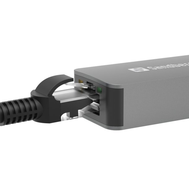 Sandberg USB-C/A 2.5 GbE RJ45 Adapter - hurtig netv�rksforbindelse