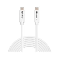 Sandberg USB-C til USB-C kabel 3.2 Gen2 100W - 3 meter