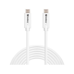 Sandberg USB-C til USB-C kabel 3.2 Gen2 100W - 3 meter