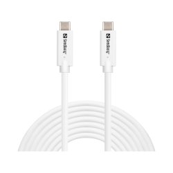 Sandberg USB-C til USB-C kabel 3.2 Gen2 100W - 5 meter