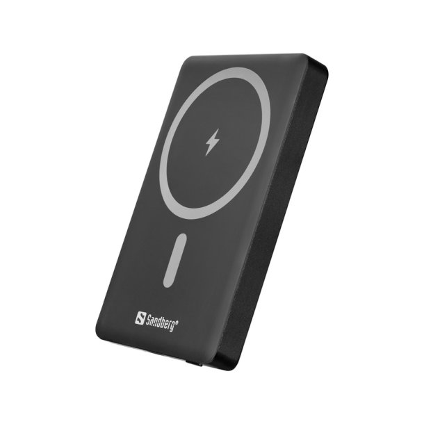 Sandberg - Magnet Powerbank 10000 Saver - 1 - Black - Mobile phone/Smartphone - Battery level - USB - 10000 mAh