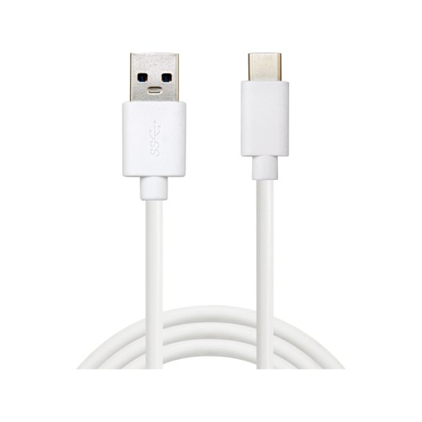 Sandberg USB-C to USB-A 2.0 Cable SAVER - hvid - 1m