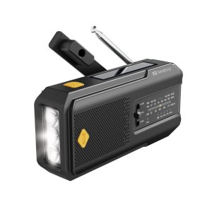 Sandberg Survivor Radio All-in-1 2000 - b�rbar analog radio med AM/FM