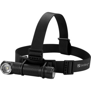 Sandberg Headlamp 1000 Pro - robust pandelampe i aluminium med IP66