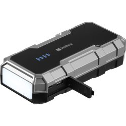 Sandberg - Car Jumpstarter Powerbank 7200 - 1000 A - Grey, Black - Light - 2 - IP60 - 400 A