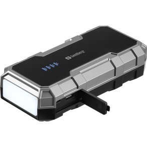 Sandberg - Car Jumpstarter Powerbank 7200 - 1000 A - Grey, Black - Light - 2 - IP60 - 400 A