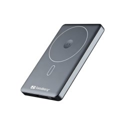 Sandberg - 3in1 Magnet Powerbank 5000 Pro - 1 - Grey - Mobile phone/Smartphone - TFT - USB - 5000 mAh