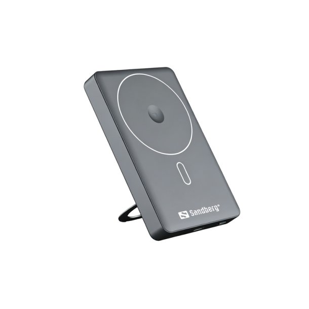 Sandberg - 3in1 Mag Powerbank 10000 Pro - 1 - Grey - Mobile phone/Smartphone - TFT - USB - 10000 mAh