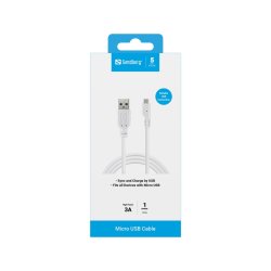 Sandberg USB-A til Micro-USB opladerkabel 1 meter