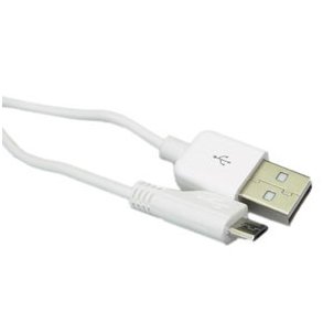 Sandberg USB-A to Micro USB - hvid - 3m