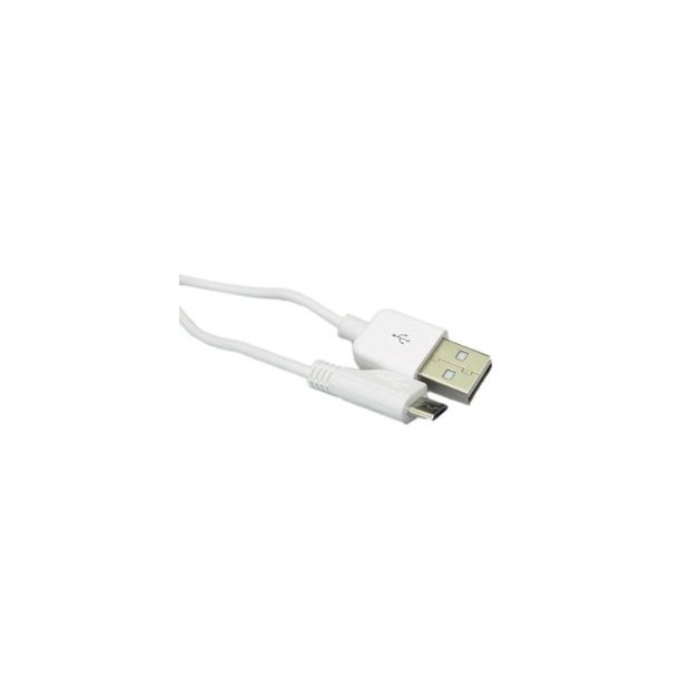 Sandberg USB-A to Micro USB - hvid - 3m