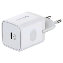 Sandberg USB-C AC Charger PD20W - hvid - EU