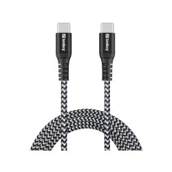 Sandberg Survivor USB-C Kabel 2M 100W - Forst�rket med Kevlar