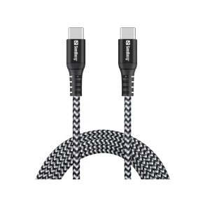 Sandberg Survivor USB-C Kabel 2M 100W - Forst�rket med Kevlar