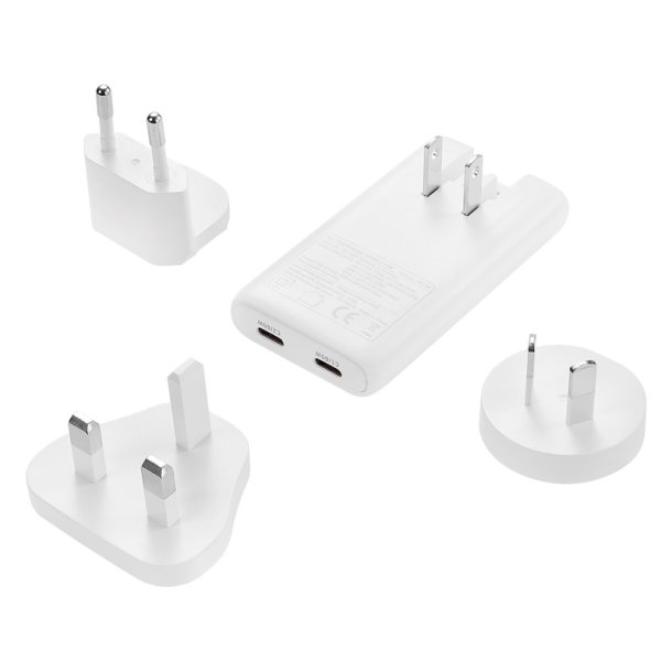 Sandberg 4in1 TravelCharger 65W - universaloplader til rejsen i hvid