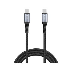 Sandberg - USB-C Charge Auto-Roll 100W 1M - USB C - Male - Straight - 100 W - Black - 100 m