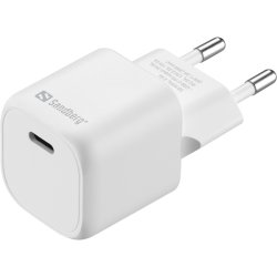 Sandberg - USB-C AC Charger PD30W EU - Smartphone, Tablet, Universal - AC - Indoor - 1 - 3.0 - 30 W