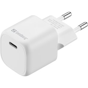 Sandberg - USB-C AC Charger PD30W EU - Smartphone, Tablet, Universal - AC - Indoor - 1 - 3.0 - 30 W