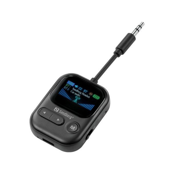 Sandberg BT Audio Link 2in1 TxRx Pro - Bluetooth 5.4 sender og modtager