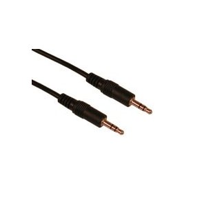 Sandberg Mini Jack han/han Cable - sort - 2m