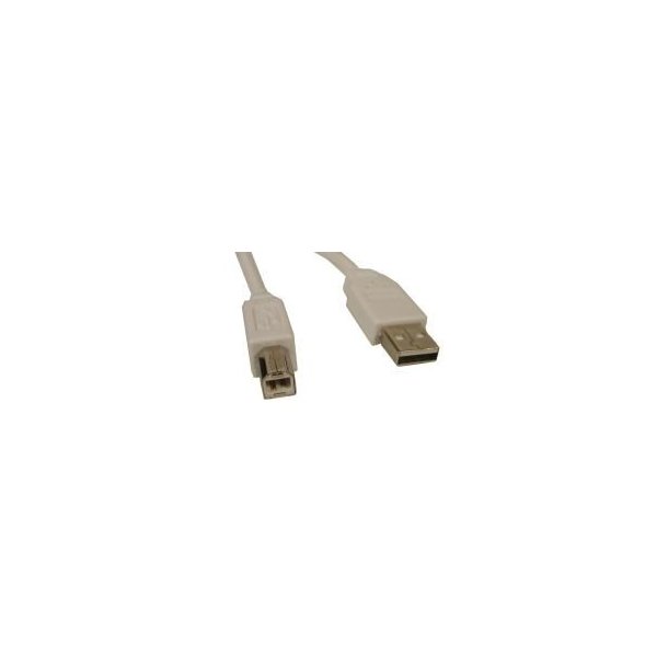 Sandberg USB 2.0 A-B Cable - hvid - 1.8m