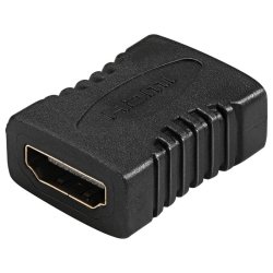 Sandberg HDMI 2.0 Hun/Hun Adapter - sort koblingsled til HDMI-kabler
