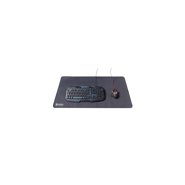 Sandberg Gamer Desk Pad XXXL - sort - 90x45cm