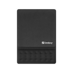 Sandberg Memory Foam Mousepad Square - ergonomisk musem�tte i sort