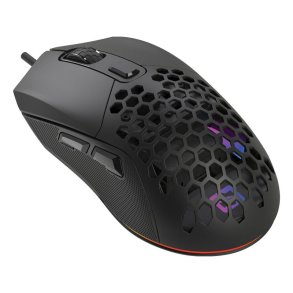 Sandberg - FlexCover 6D Gamer Mouse - 1 - Gaming - USB Type-A - 12800 DPI - Pressed buttons - Wheel
