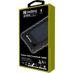 Sandberg Powerbank - Outdoor Solar 16000 mAh