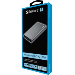 Sandberg Powerbank - USB-C PD 100W 20000 mAh