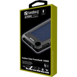 Sandberg Powerbank - Outdoor Solar 10000 mAh
