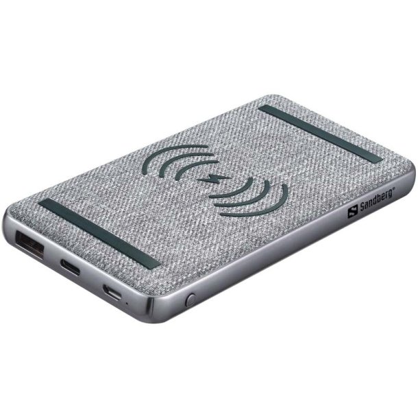 Sandberg Powerbank<br>10000 PD20W+Wireless