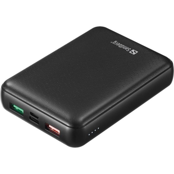 Sandberg Powerbank<br>PD65W+2xQC3.0 20000