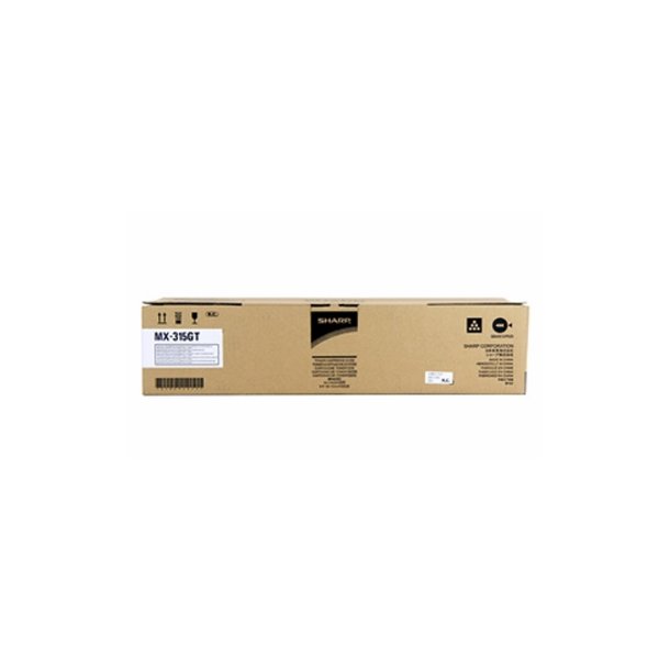 Sharp MX315GT - original toner - 27500 sider - Sort