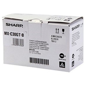 Sharp MXC30GTB - original toner - 6000 sider - Sort