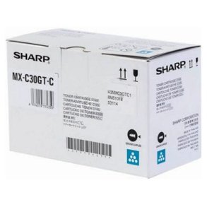 Sharp MXC30GTC - original toner - 6000 sider - Bl