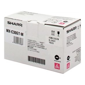 Sharp MXC30GTM - original toner - 6000 sider - Magenta