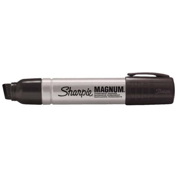 Sharpie Marker - Metallic - Magnum - 9,8/14,8mm - sort