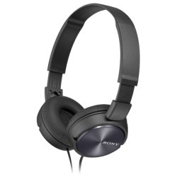 Sony MDR-ZX310AP - ZX Series - hovedtelefoner med mik. - kabling - 3,5 mm jackstik - sort