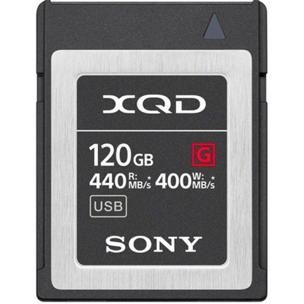 Sony G-Series QD-G120F - Flashhukommelseskort - 120GB/XQD