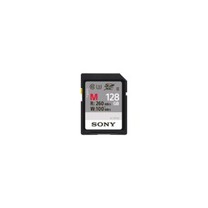 Sony SF-M Series SF-M128 - Flashhukommelseskort - 128GB/UHS Class 3 /Class10 - SDXC UHS-II