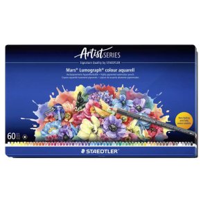 Staedtler Mars Lumograph Akvarelblyant - 60 farver